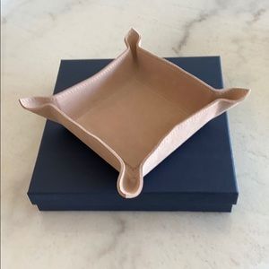 GioBagnara Suede Valet Tray - Handmade in Italy